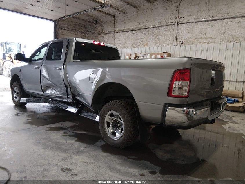 Vin: 3c6ur5jl3ng242188, lot: 46344558, ram 2500 big horn  4x4 8' box 20223
