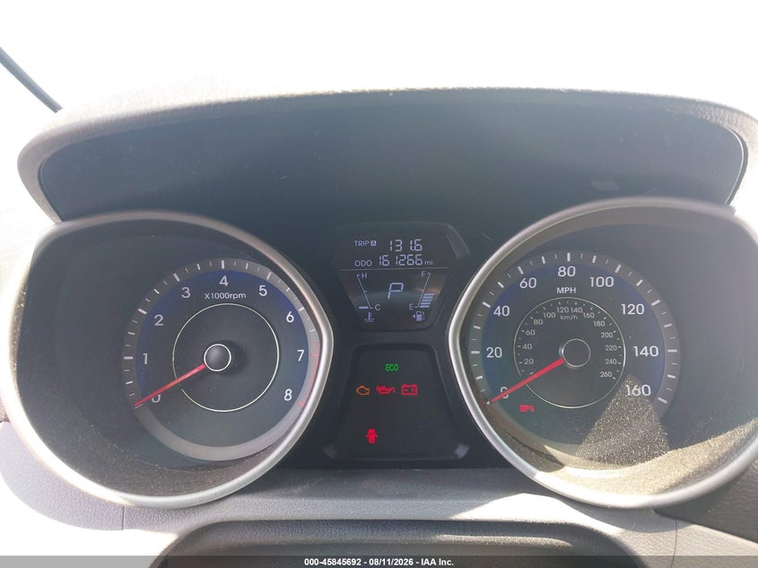 2013 HYUNDAI ELANTRA auction photo 7