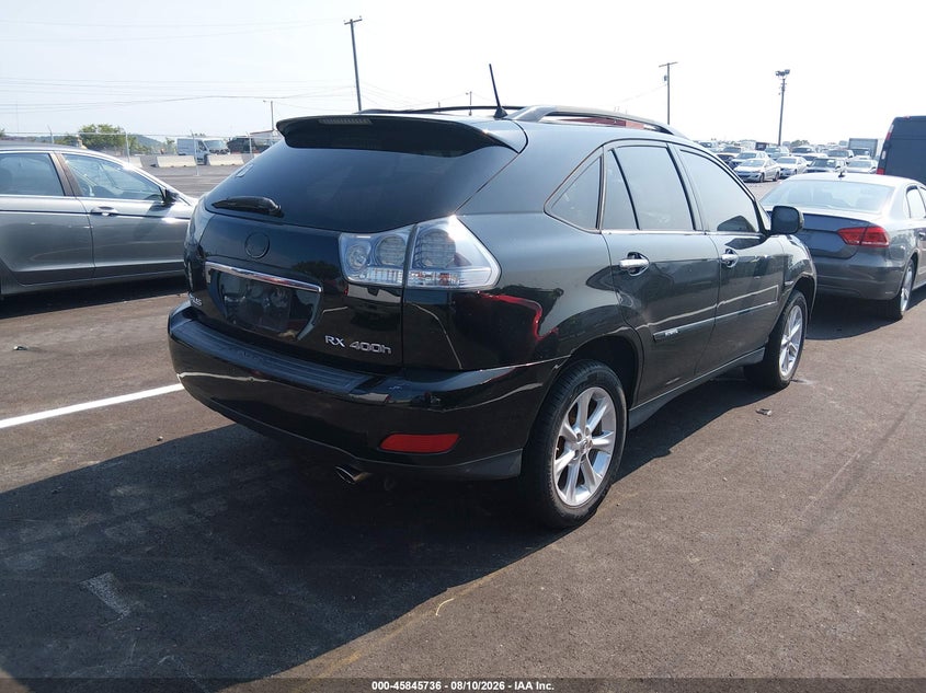 2008 LEXUS RX 400H auction photo 4
