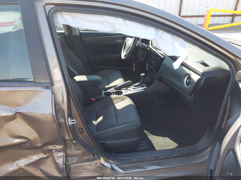 2017 TOYOTA COROLLA SEDAN 1.8L I-4 DOHC, VVT, 132HP