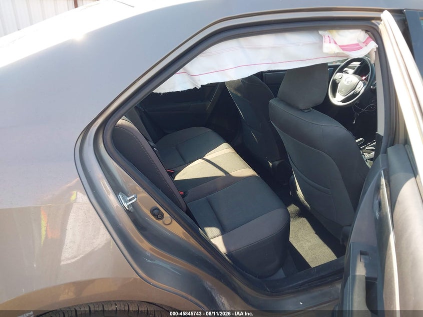 2017 TOYOTA COROLLA SEDAN 1.8L I-4 DOHC, VVT, 132HP
