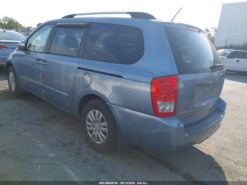 2012 KIA SEDONA VAN 3.5L V-6 DOHC, VVT, 271HP