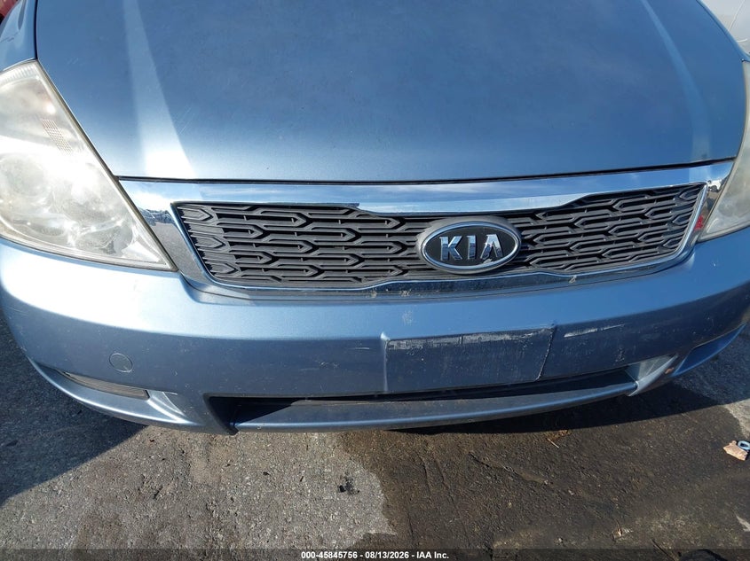 2012 KIA SEDONA VAN 3.5L V-6 DOHC, VVT, 271HP