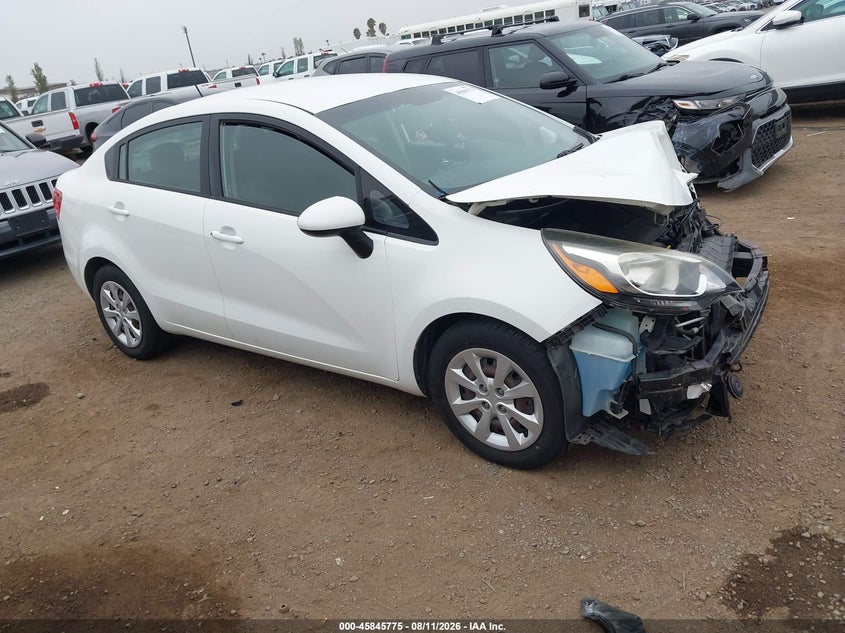 2013 KIA RIO SEDAN 1.6L I-4 DI, DOHC, VVT, 138HP