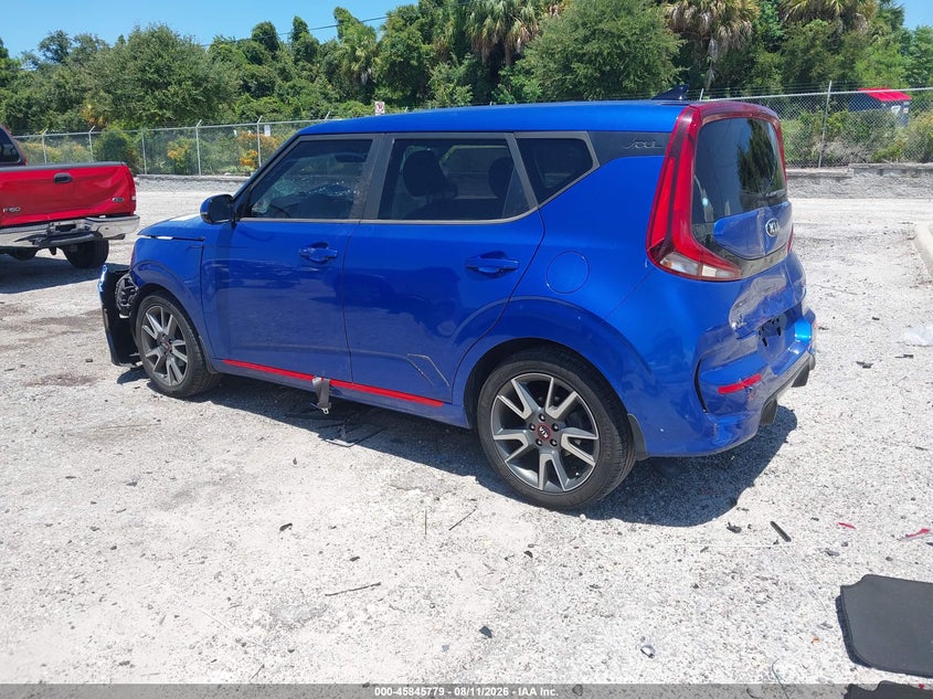 Vin: kndj63au0m7760335, lot: 46344687, kia soul gt-line 20213