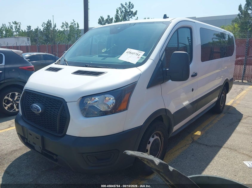 2021 FORD TRANSIT-150 PASSENGER VAN auction photo 2