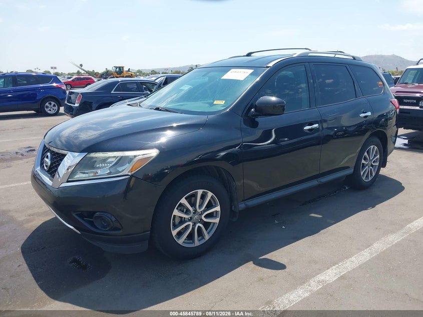 Vin: 5n1ar2mn4gc667055, lot: 46344697, nissan pathfinder s 20162