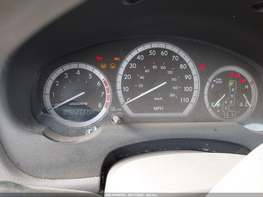 2005 TOYOTA SIENNA auction photo 7
