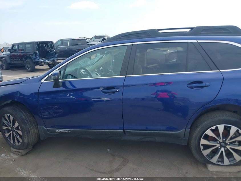 SUBARU OUTBACK 2017 VIN 4S4BSANC2H3342745