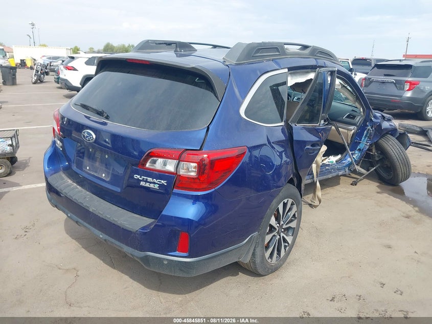 SUBARU OUTBACK 2017 VIN 4S4BSANC2H3342745
