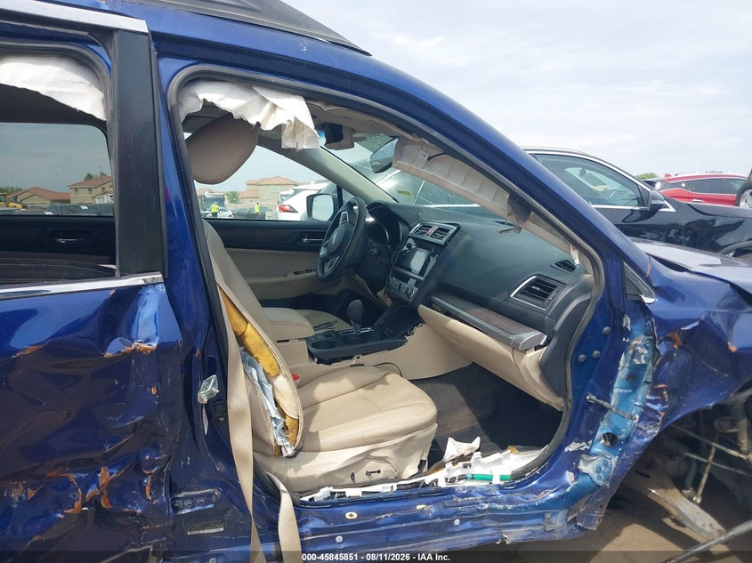 SUBARU OUTBACK 2017 VIN 4S4BSANC2H3342745