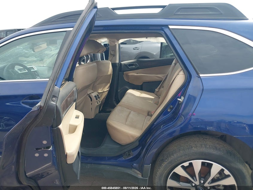 SUBARU OUTBACK 2017 VIN 4S4BSANC2H3342745
