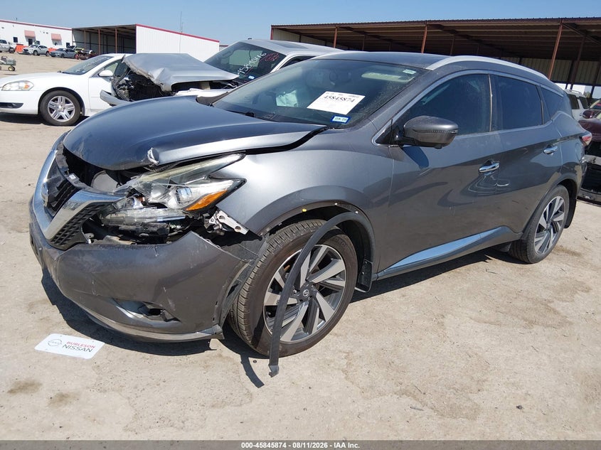 2018 NISSAN MURANO auction photo 2
