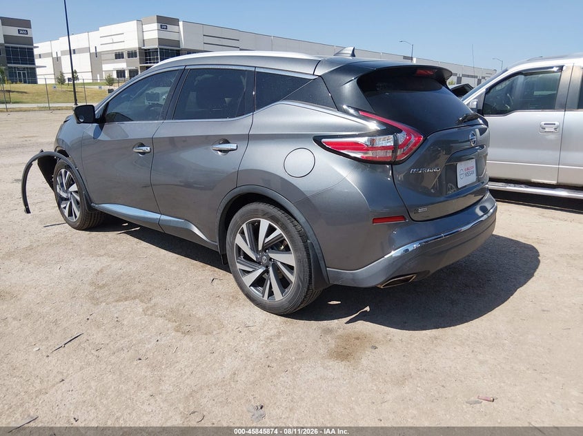 2018 NISSAN MURANO auction photo 3