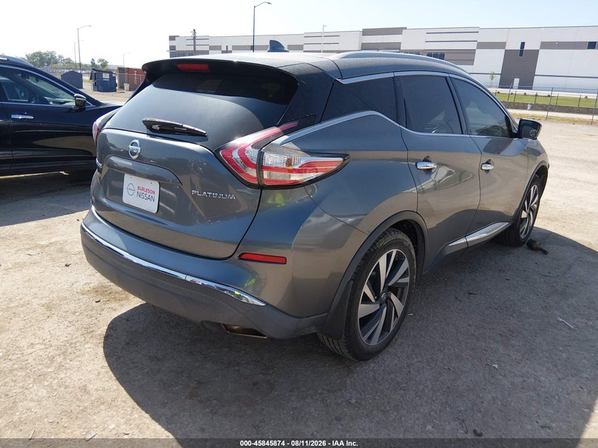 2018 NISSAN MURANO auction photo 4