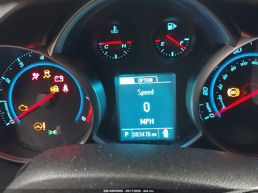 CHEVROLET CRUZE 2014 VIN 1G1PC5SB5E7210313
