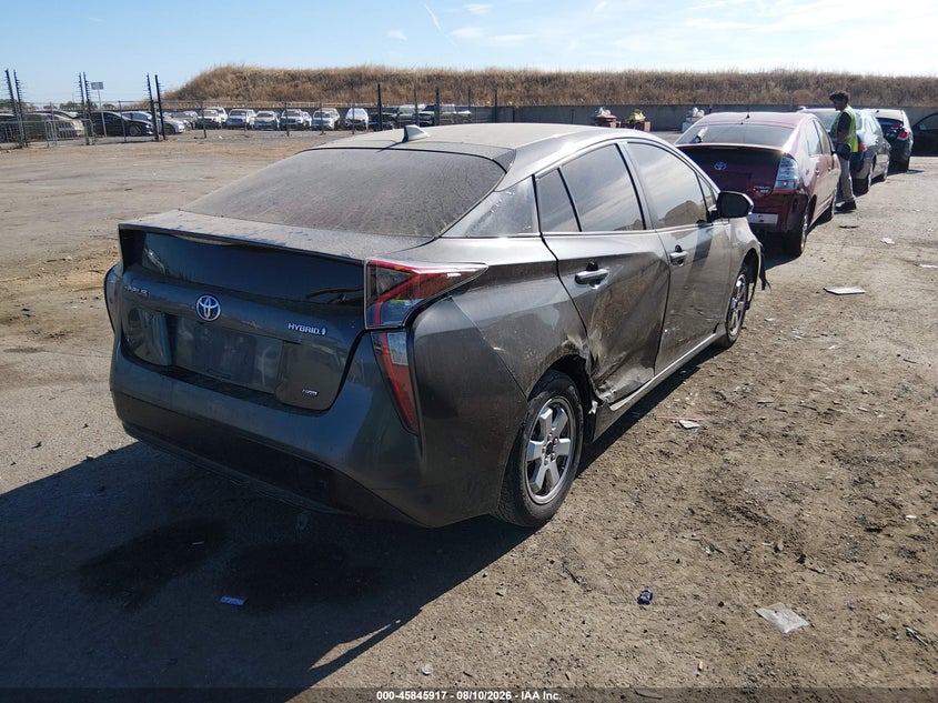 TOYOTA PRIUS 2018 VIN JTDKARFU8J3548526