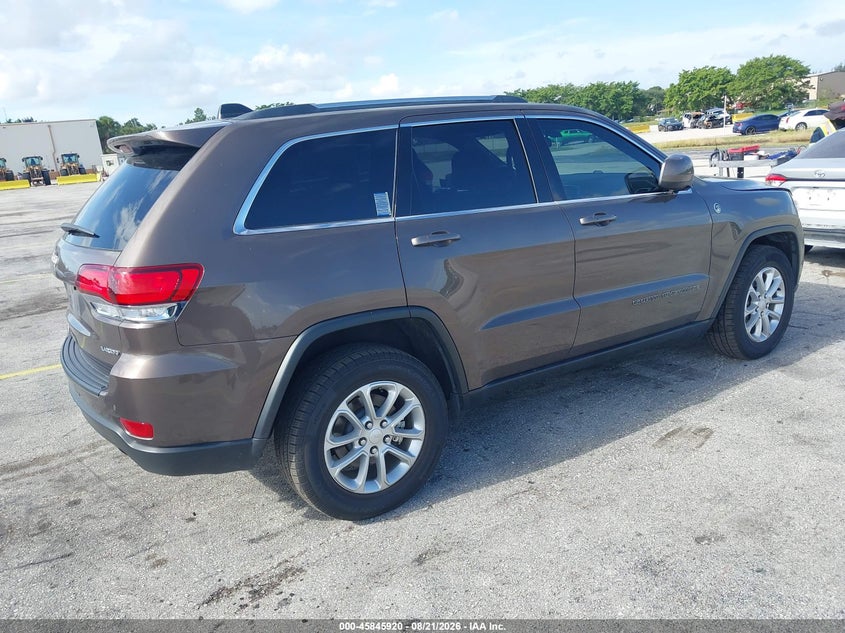 2021 JEEP GRAND CHEROKEE auction photo 4