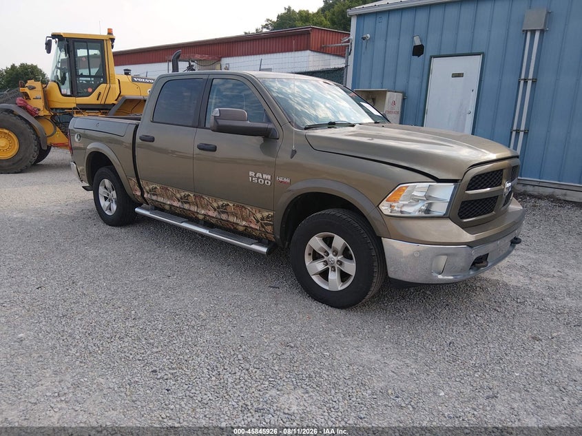 Vin: 1c6rr7lt3fs575239, lot: 46344834, ram 1500 outdoorsman 2015 img_1