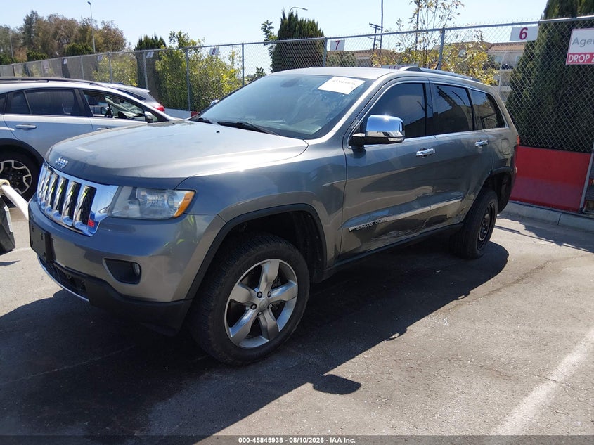 2012 JEEP GRAND CHEROKEE SPORT UTILITY VEHICLE 5.7L V-8 VVT, 360HP