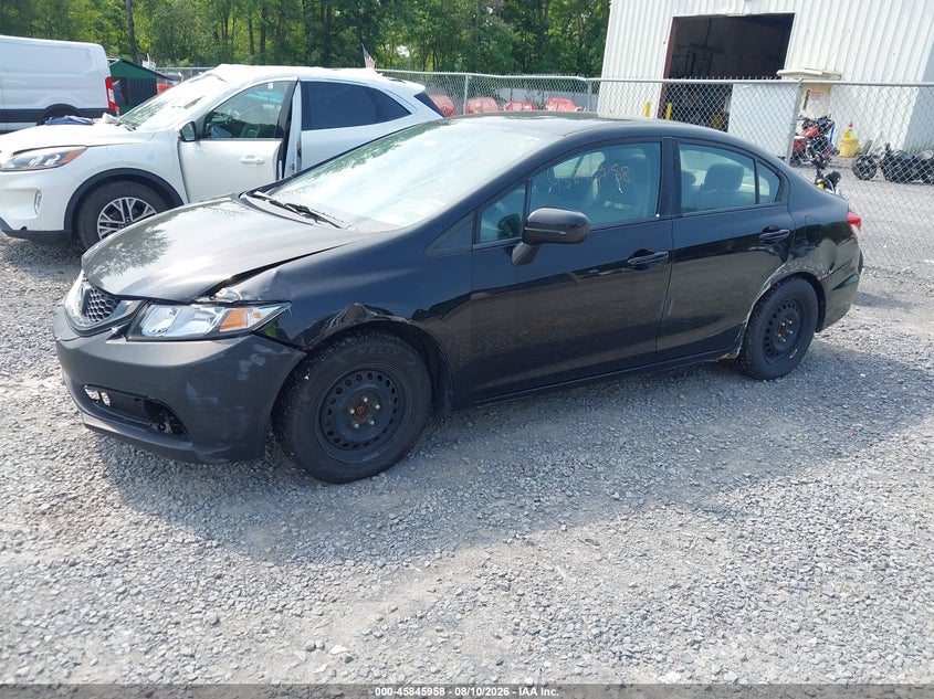 2014 HONDA CIVIC SEDAN 1.8L I-4 VVT, 143HP
