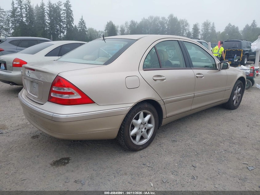 2001 MERCEDES-BENZ C 320 auction photo 4