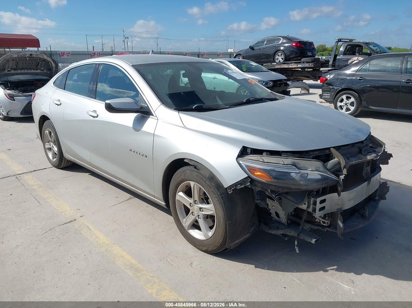 2022 Chevrolet Malibu Fwd Lt, Перёд, IAAI, VIN 1G1ZD5ST3NF172973