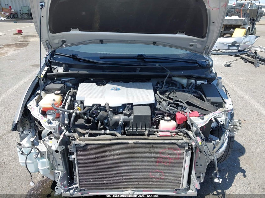 2017 TOYOTA PRIUS HATCHBACK 1.8L I-4 DOHC, VVT, 95HP