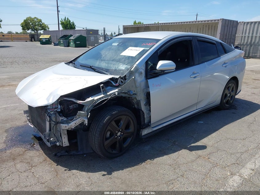 2017 TOYOTA PRIUS HATCHBACK 1.8L I-4 DOHC, VVT, 95HP