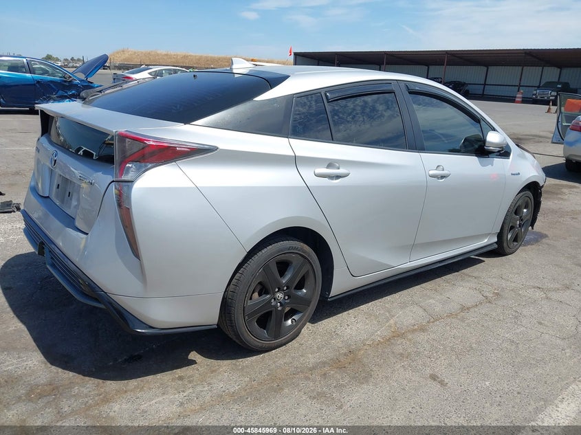 2017 TOYOTA PRIUS HATCHBACK 1.8L I-4 DOHC, VVT, 95HP