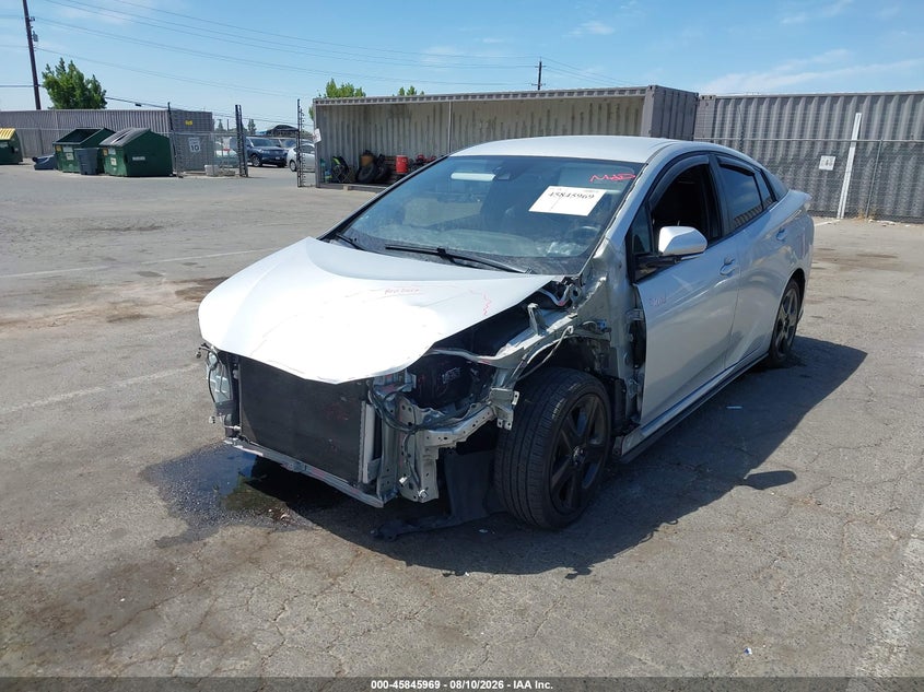 2017 TOYOTA PRIUS HATCHBACK 1.8L I-4 DOHC, VVT, 95HP