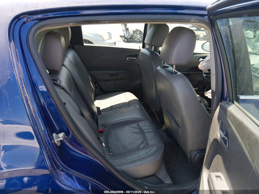 2014 CHEVROLET SONIC HATCHBACK 1.4L I-4 DOHC, VVT, TURBO, 138HP