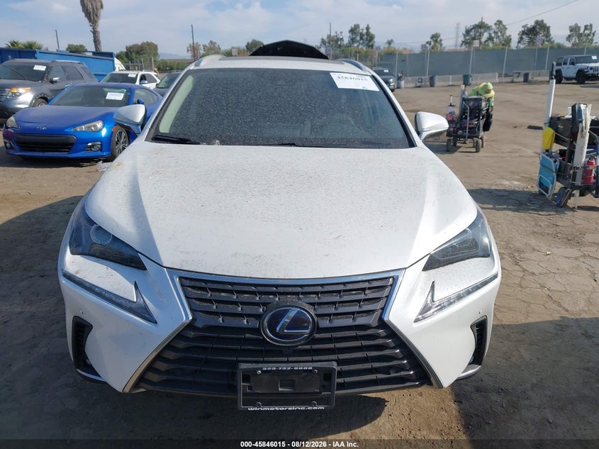 LEXUS NX 300H 2020 VIN JTJDJRDZ0L5003982