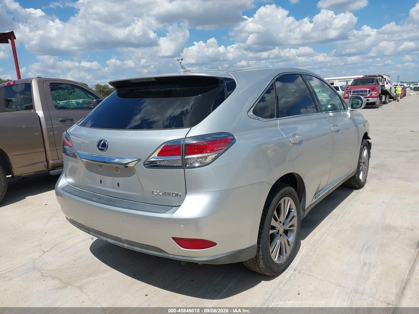 Vin: jtjzb1ba5d2410331, lot: 46344926, lexus rx 450h 20134