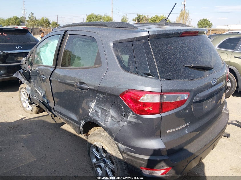 FORD ECOSPORT 2022 VIN MAJ6S3GL6NC468333