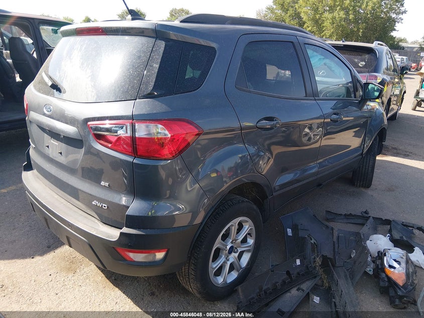 FORD ECOSPORT 2022 VIN MAJ6S3GL6NC468333