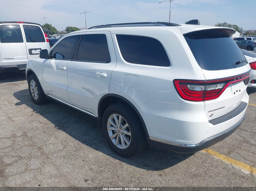 2021 DODGE DURANGO auction photo 3