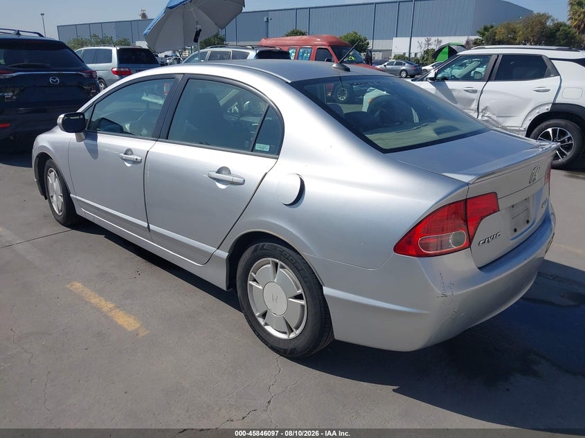 2007 HONDA CIVIC HYBRID auction photo 3