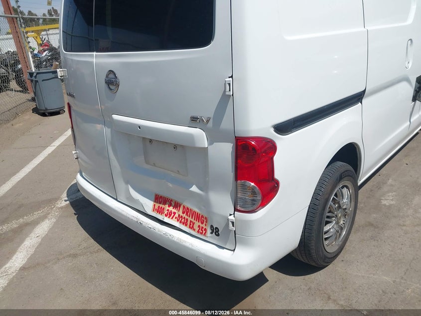NISSAN NV200 2013 VIN 3N6CM0KN1DK692632