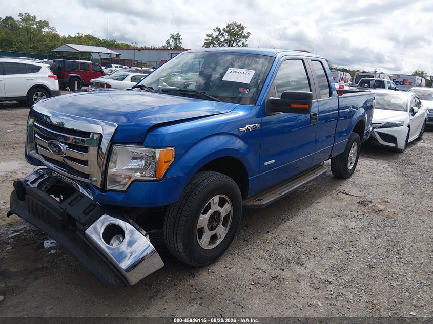 2011 Ford F-150, Front End, IAAI, VIN 1FTFX1ETXBKD95083 — photo 2