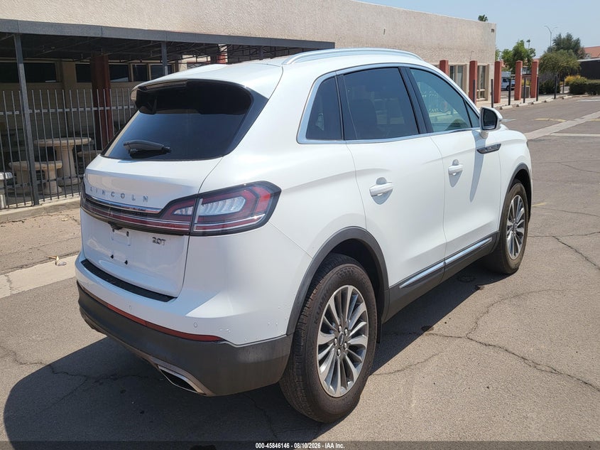 LINCOLN NAUTILUS 2020 VIN 2LMPJ6J98LBL26966