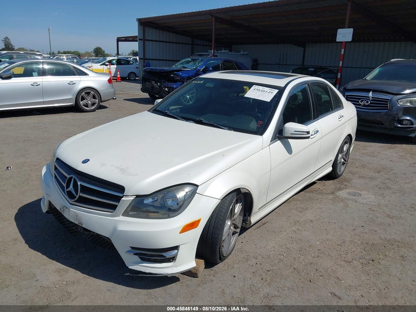 2014 MERCEDES-BENZ C 250 auction photo 2