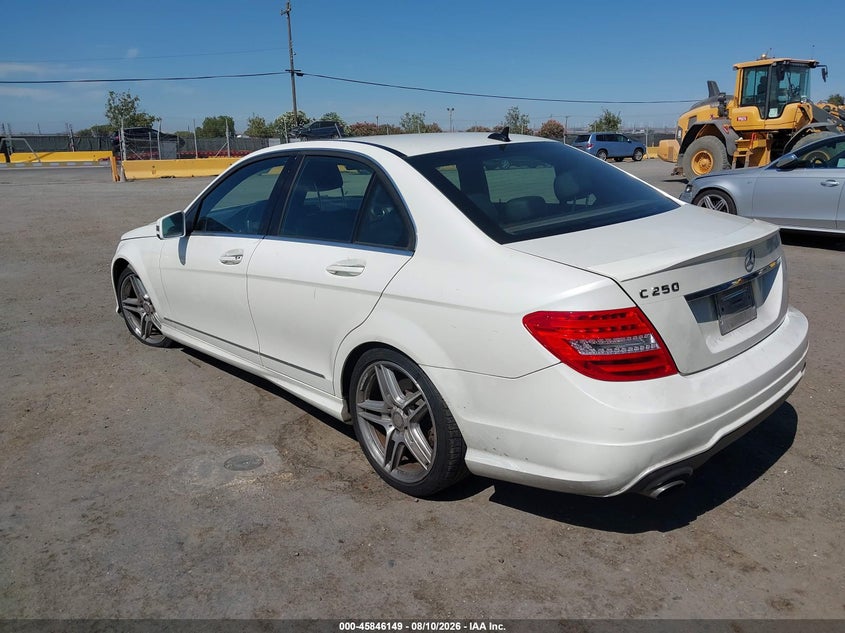 2014 MERCEDES-BENZ C 250 auction photo 3