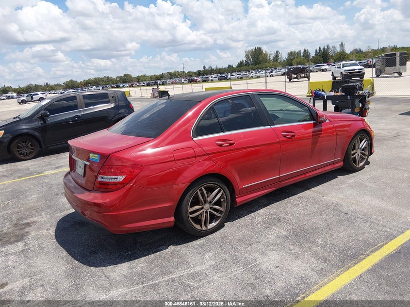 2014 MERCEDES-BENZ C 250 auction photo 4