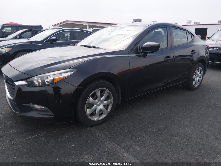 2018 MAZDA 3 SEDAN 2.0L I-4 DI, DOHC, VVT, 155HP