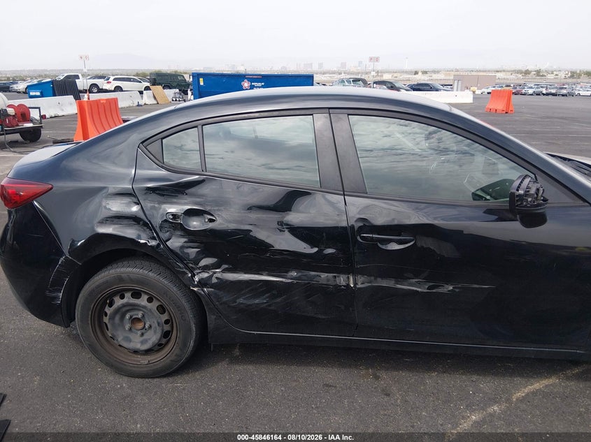 2018 MAZDA 3 SEDAN 2.0L I-4 DI, DOHC, VVT, 155HP