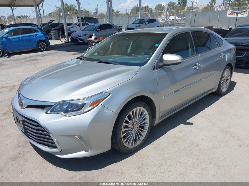 2016 Toyota Avalon, Правый зад, IAAI, VIN 4T1BK1EB7GU197783 — фото 2