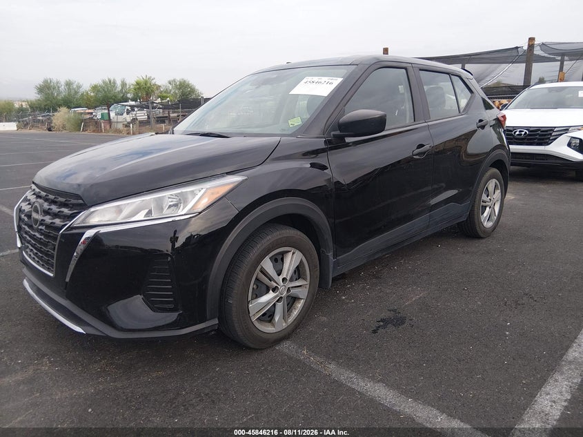 Vin: 3n1cp5bv1pl476482, lot: 46345124, nissan kicks s xtronic cvt 20232