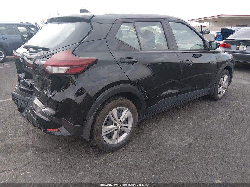 Vin: 3n1cp5bv1pl476482, lot: 46345124, nissan kicks s xtronic cvt 20234