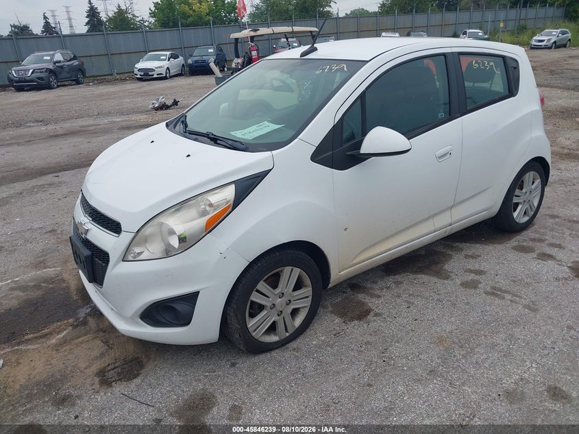 2014 Chevrolet Spark, Обычный износ, IAAI, VIN KL8CD6S93EC537119 — фото 2